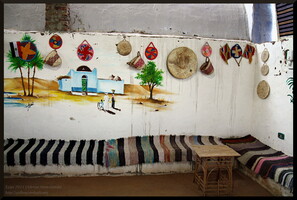 Wnętrze domu nubijskiego