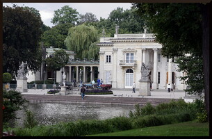 Łazienki Królewskie - Pałac na wodzie